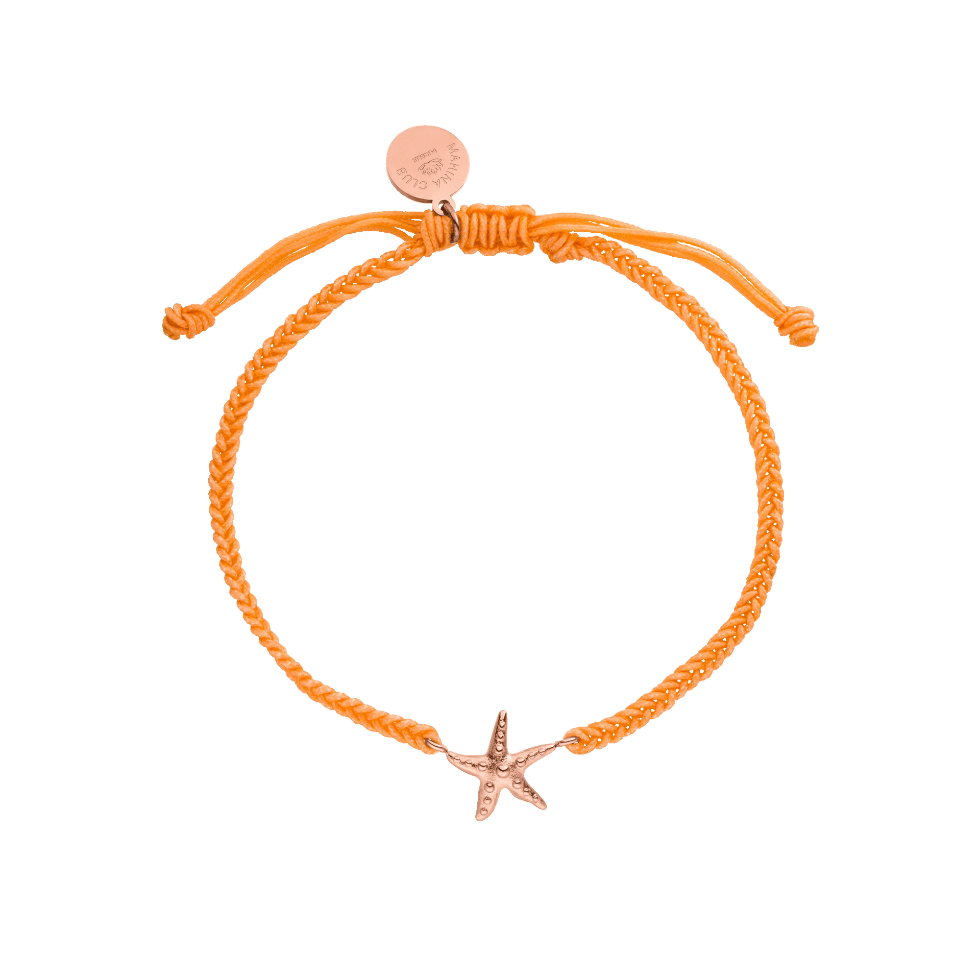 Mahina Club Beach Star Orange Bracelet