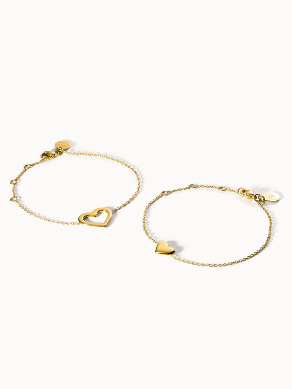 Radiant Love Bracelet Set
