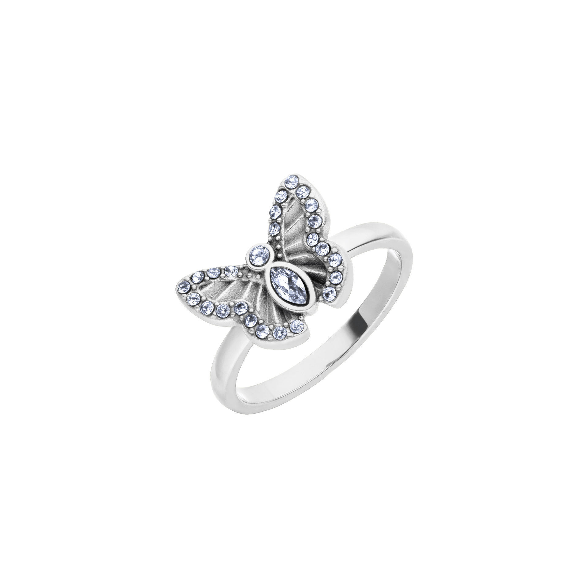 Anello con farfalla magica
