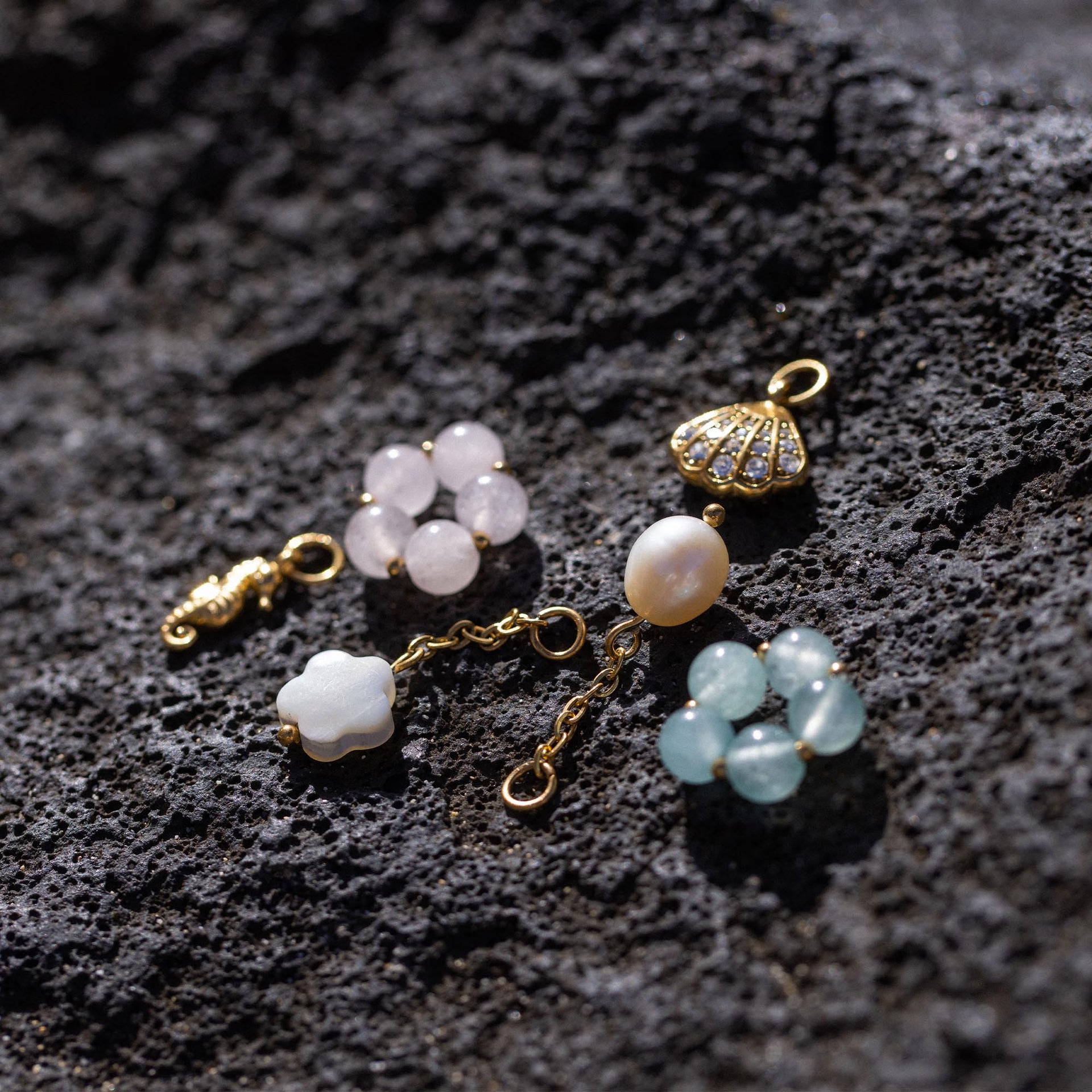 Rose Flower Charm