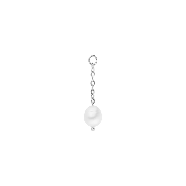 Charm con goccia di perla
