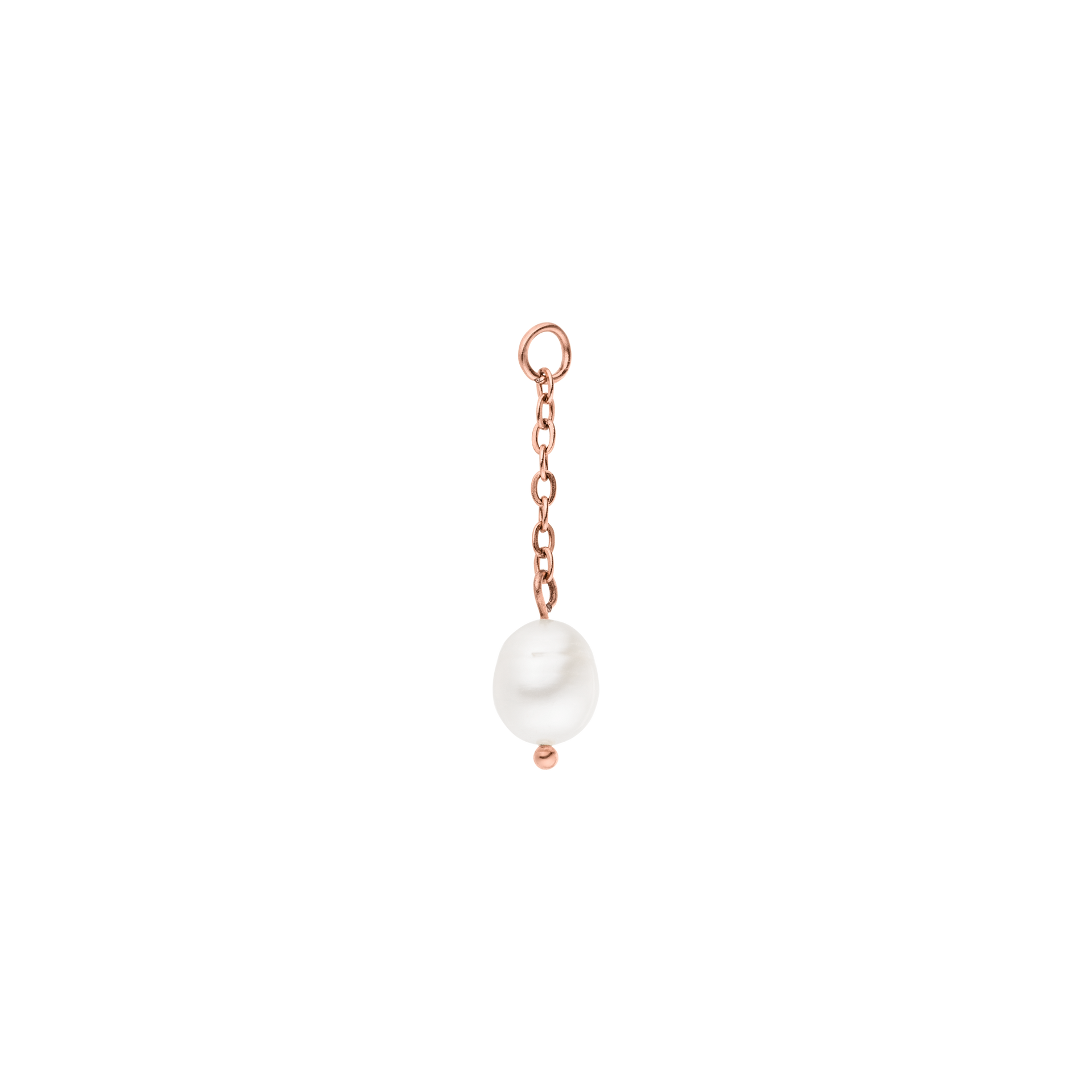 Charm con goccia di perla