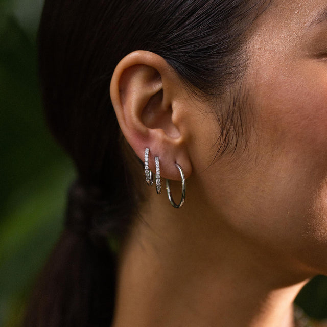 Lovely Glitter Earring Set