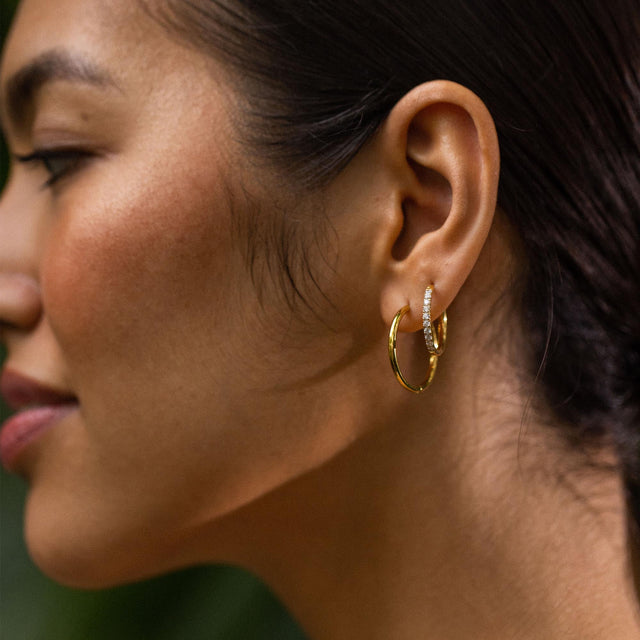 Lovely Glitter Earring Set