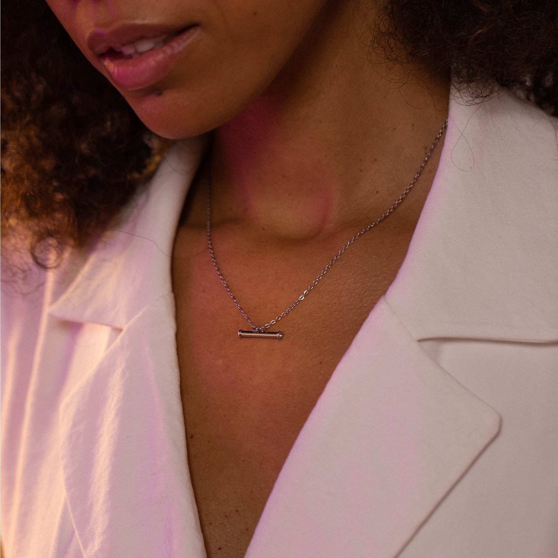 Collana Glitter Toggle