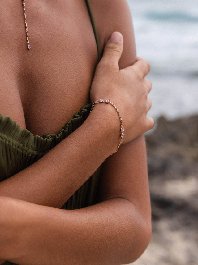Pink Glamor Bracelet