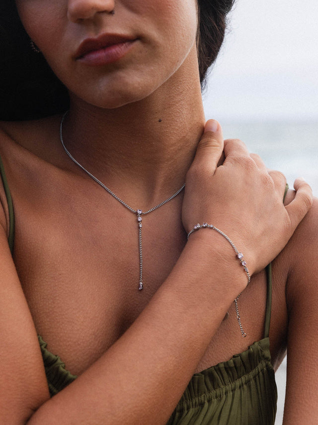 Collana Glamour Rosa