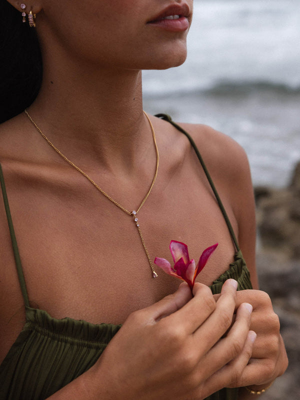 Collana Glamour Rosa