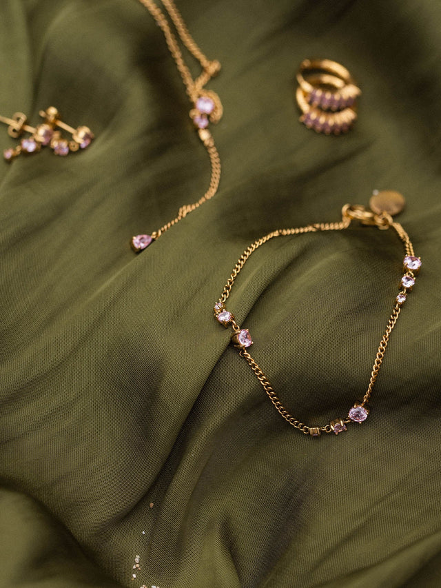 Pink Glamor Bracelet