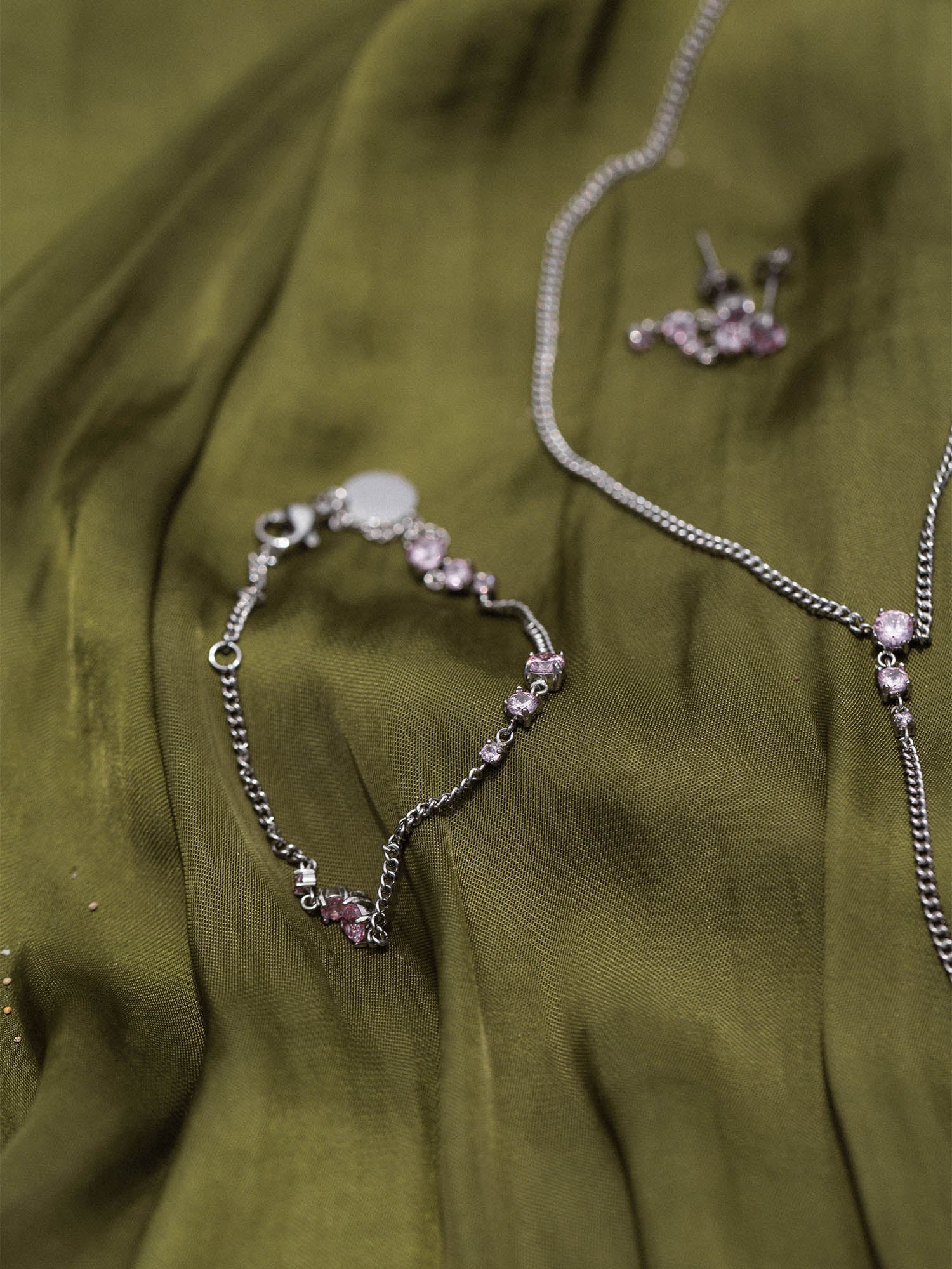 Pink Glamor Bracelet