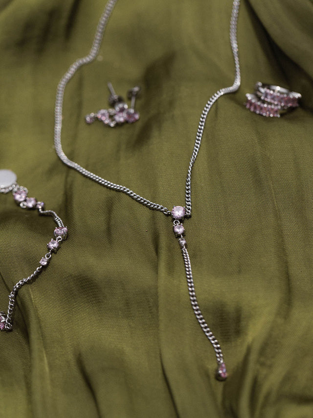 Collana Glamour Rosa