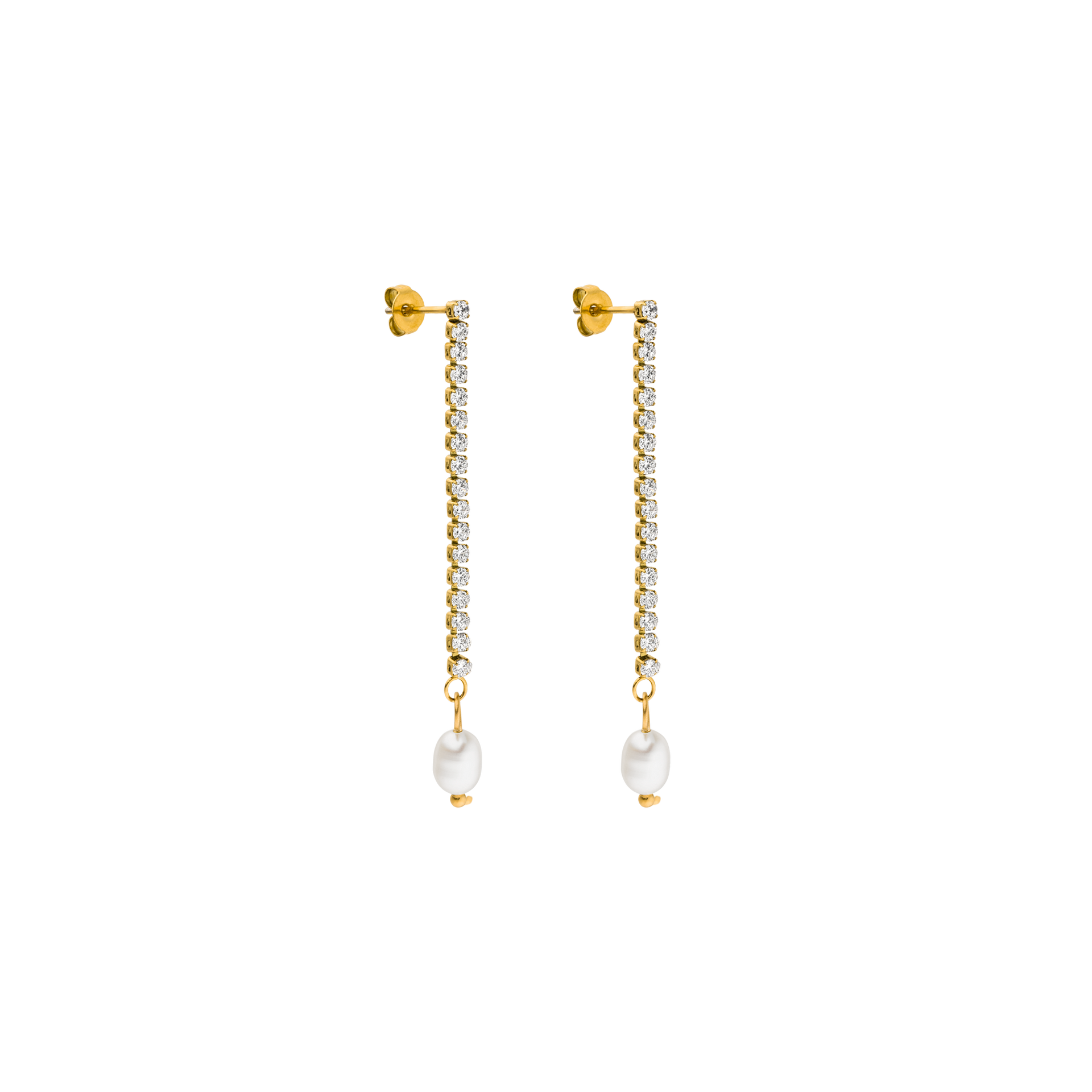 Shimmering Pearl Earring