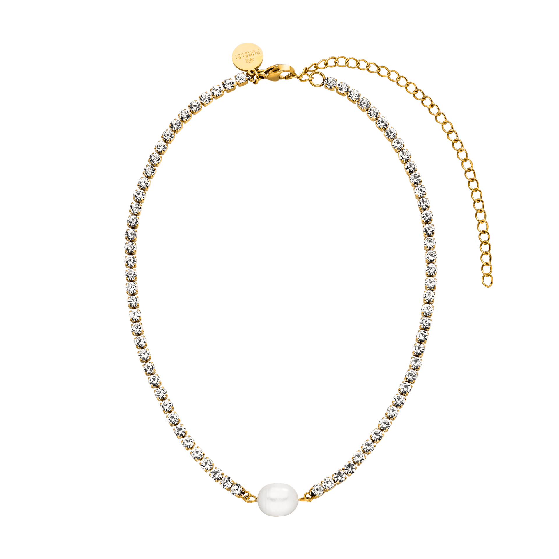 Collana di perle scintillanti