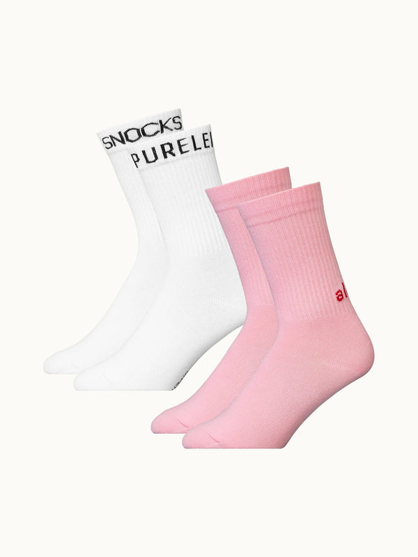 Organic Cotton Tennis Socks Set
