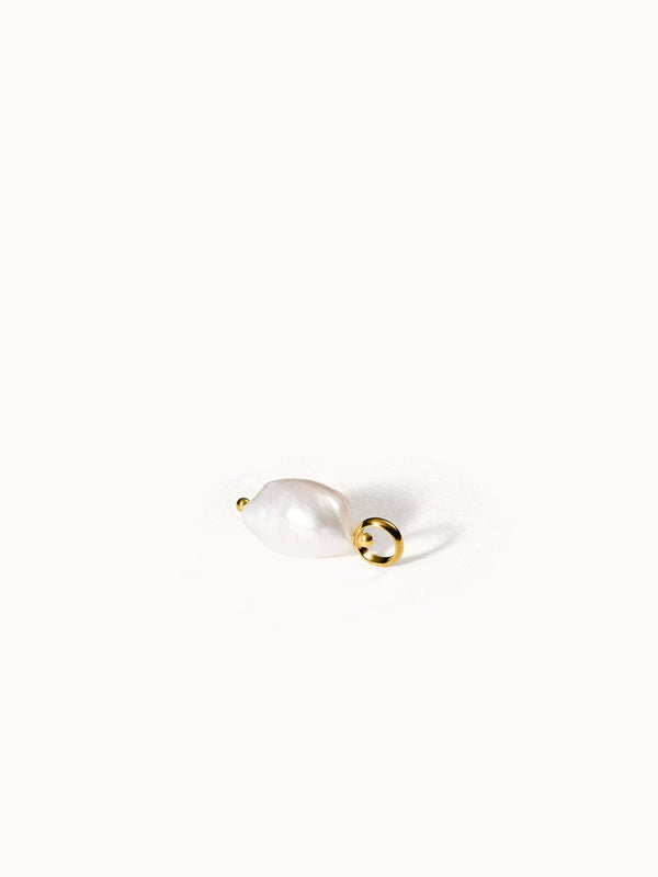 Charm di perle organiche