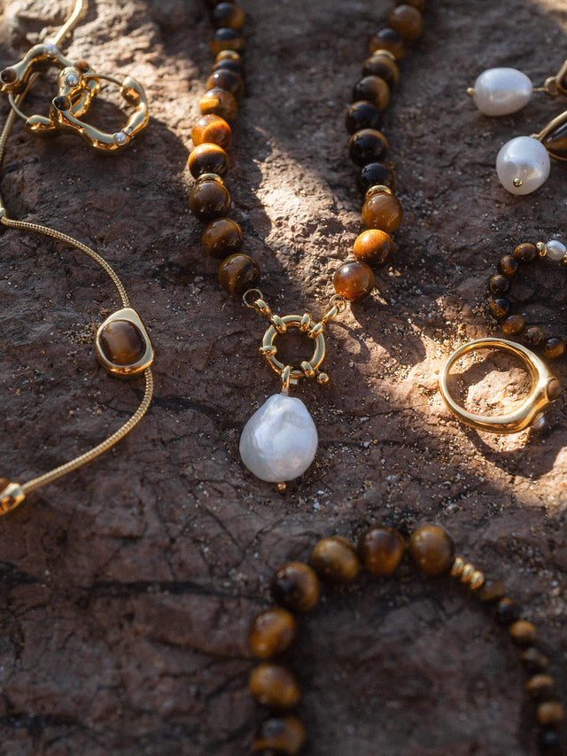 Bracciale con occhio di tigre