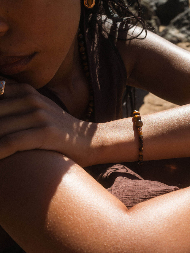 Bracciale con occhio di tigre