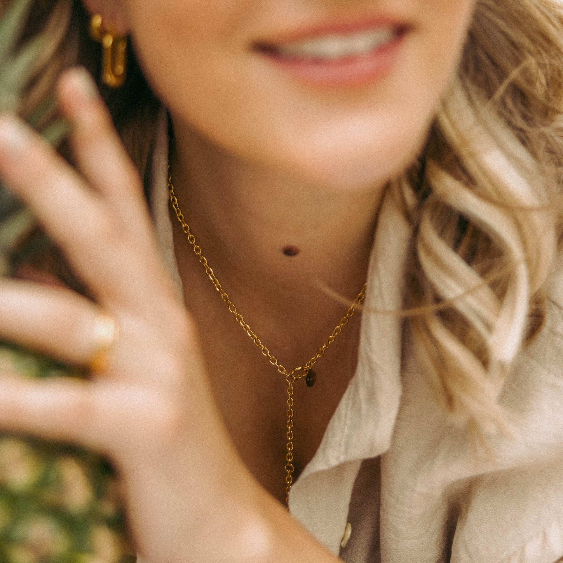 Collana in lino