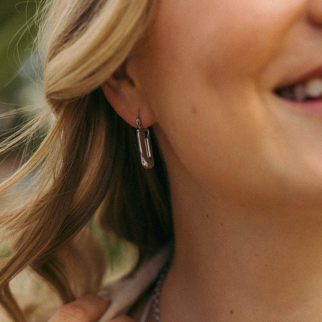 Linen Earring