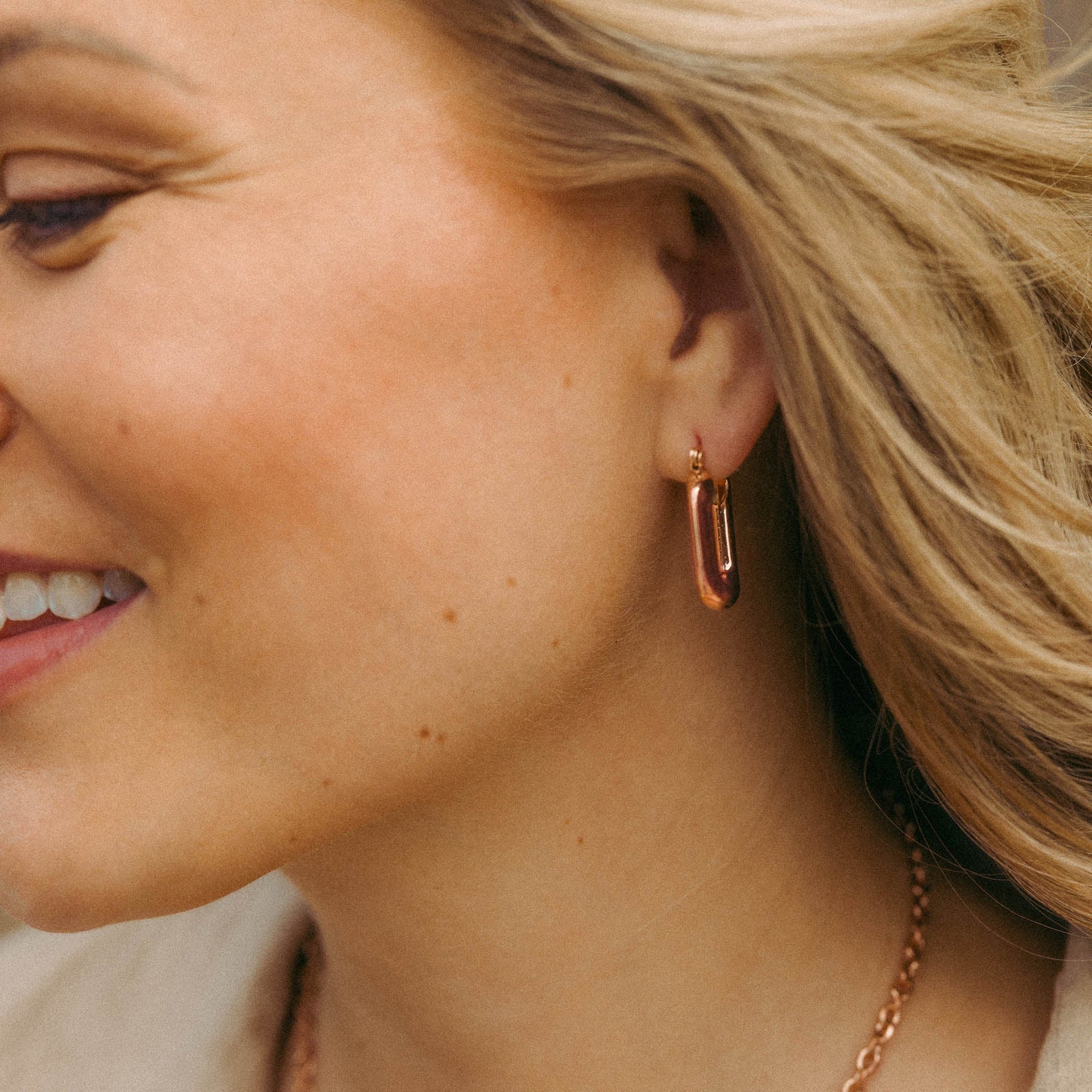 Linen Earring