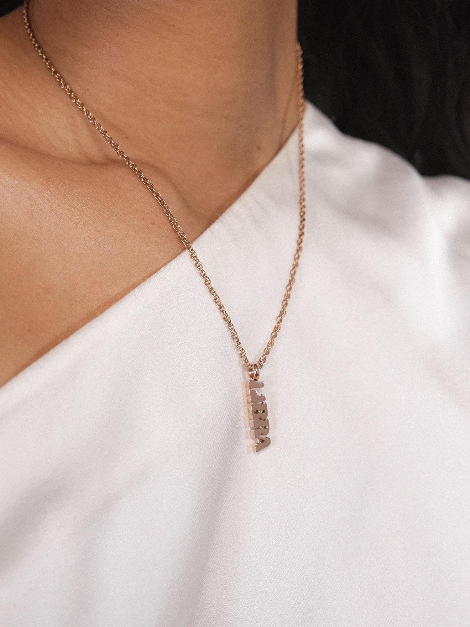 Libra Letter Charm
