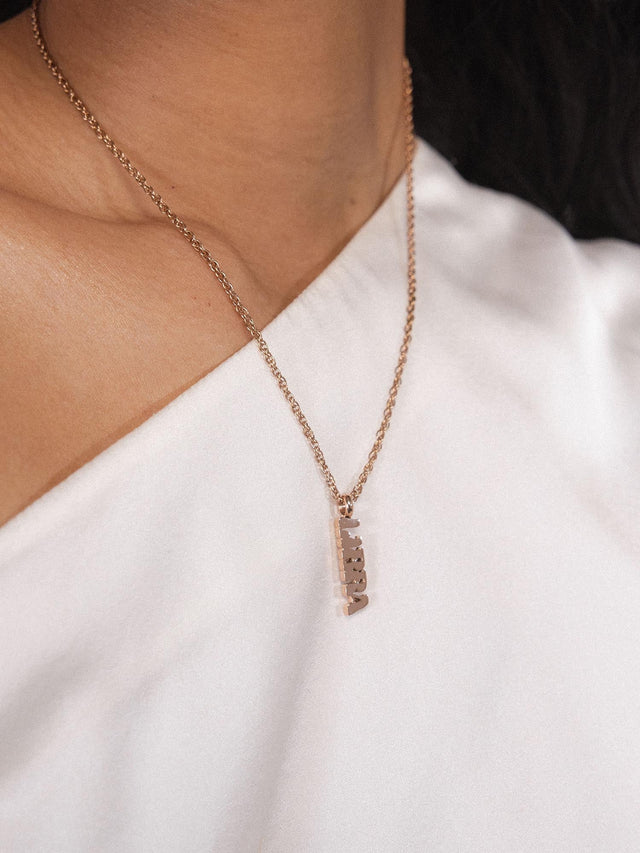 Libra Letter Charm