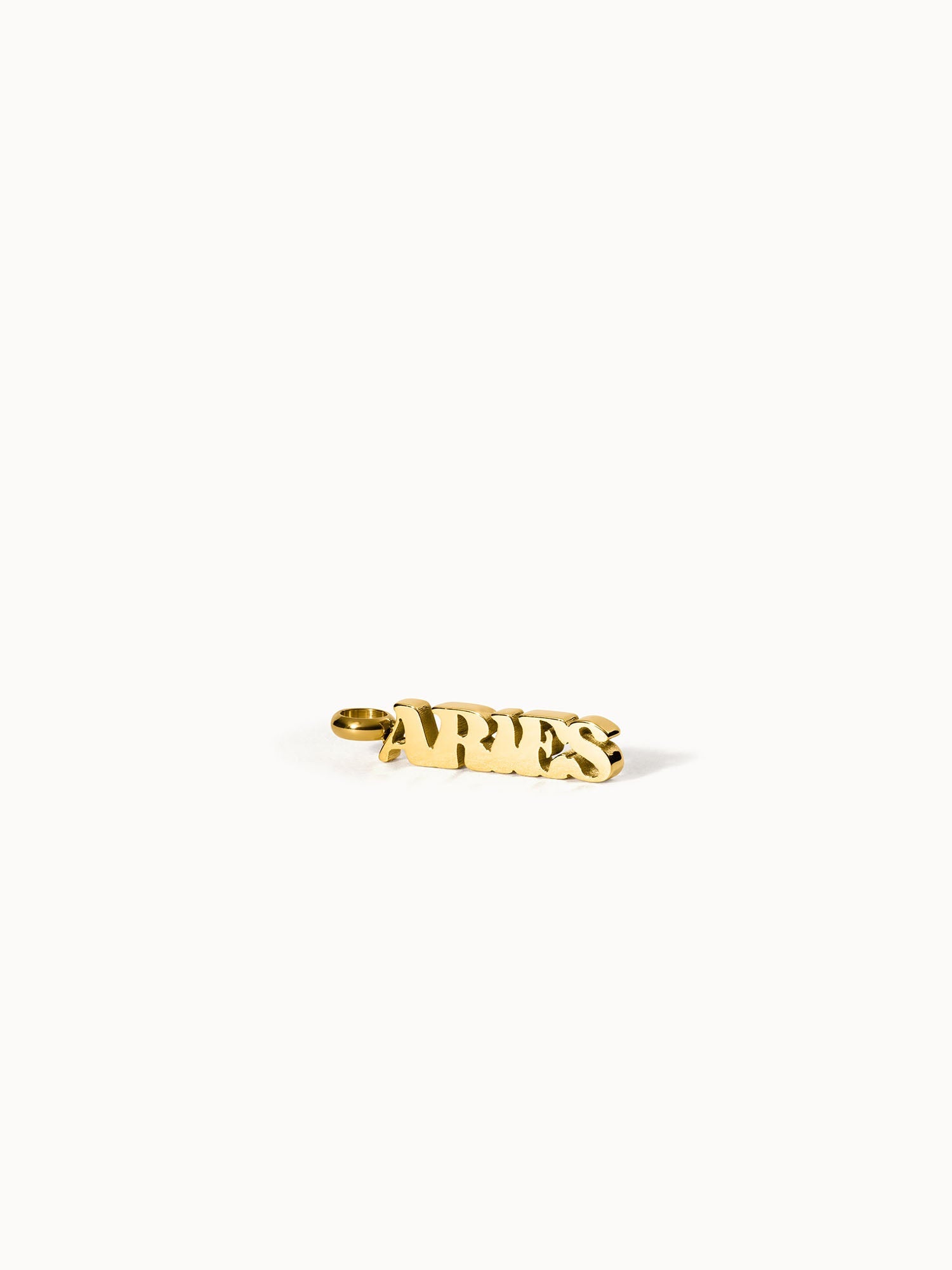 Aries Letter Charm