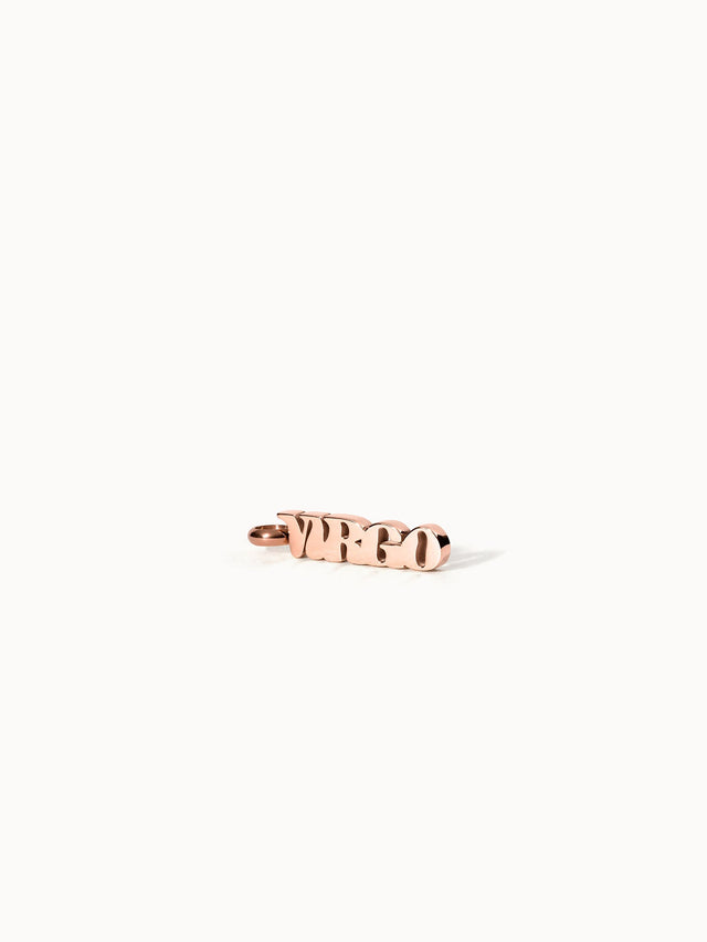 Charm a forma di lettera Virgo