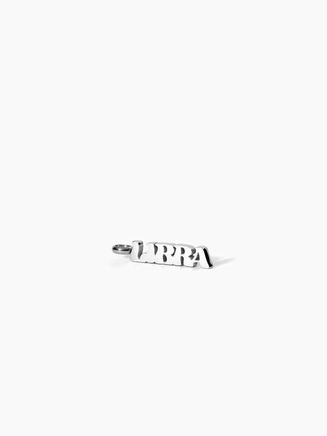 Libra Letter Charm