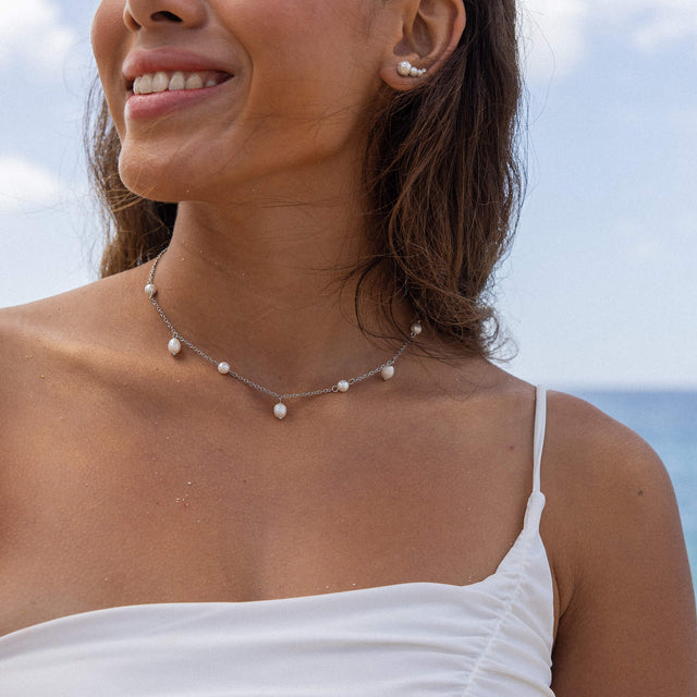 Collana con perle