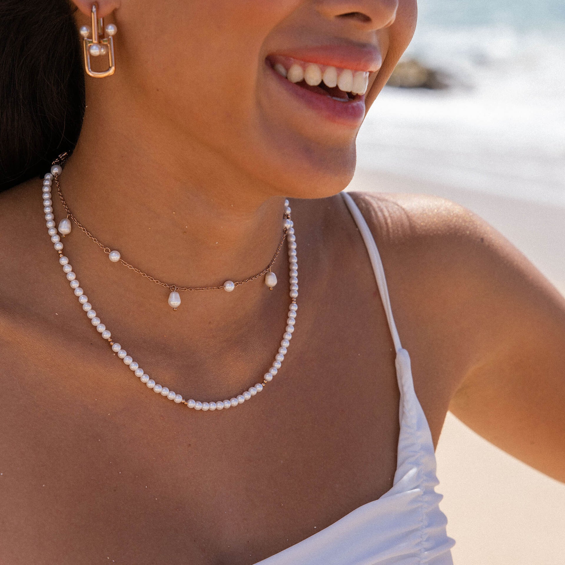 Collana con perle