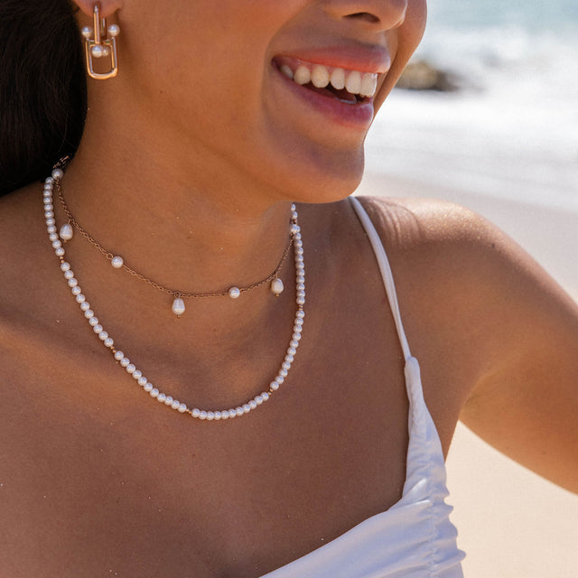 Collana con perle