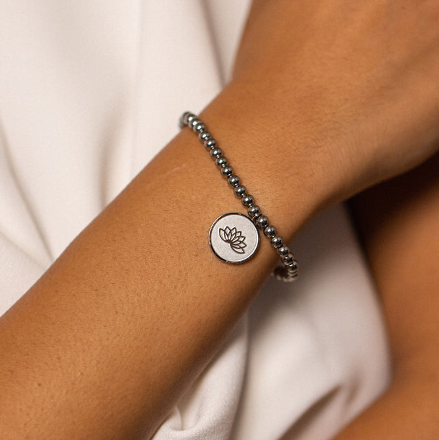 Bracciale con monete brillanti
