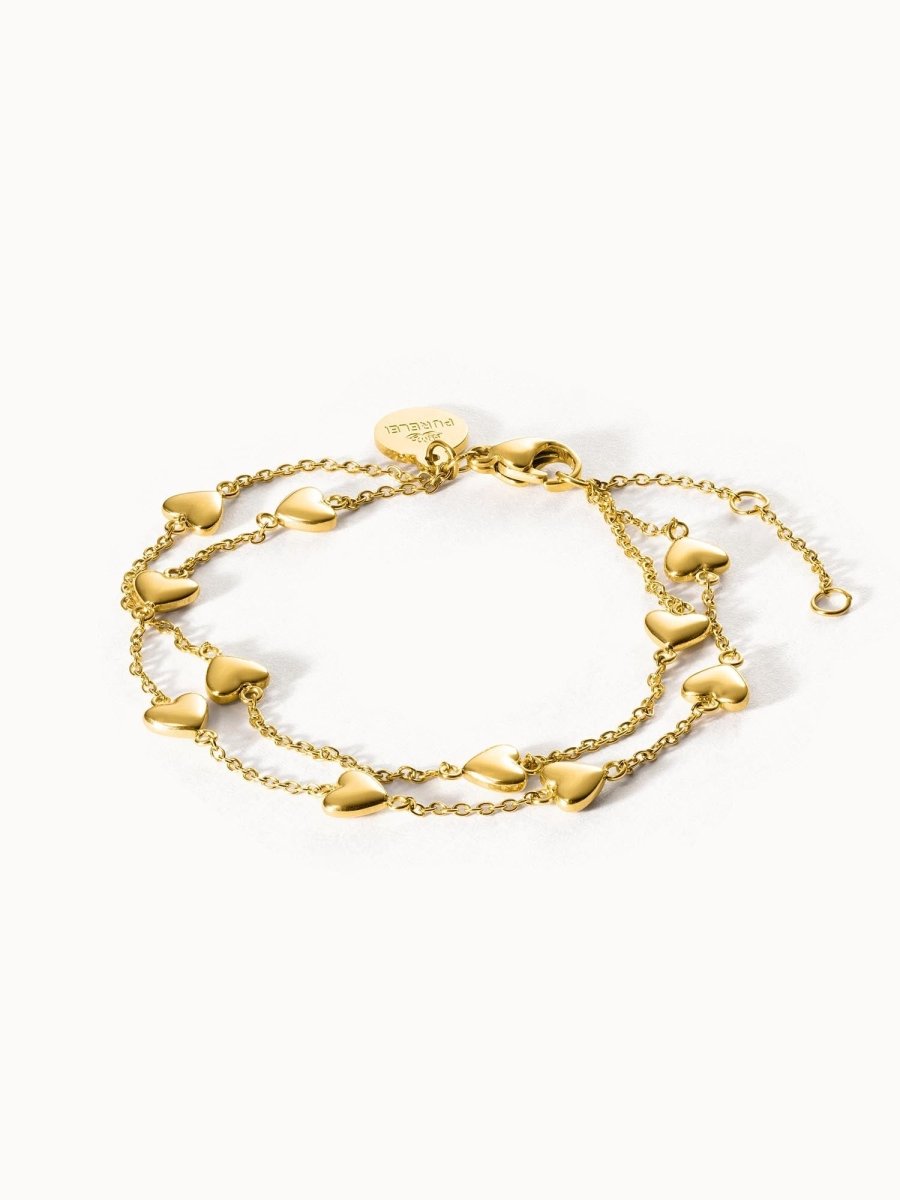 Purelei Alohi Heart Collana 100% acciaio inossidabile Collana Purelei Alohi Heart Collana 100% acciaio inossidabile Collana