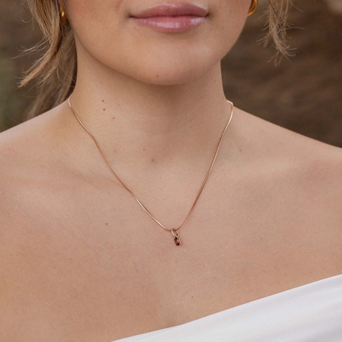 Birthstone January Garnet - INT PURELEI