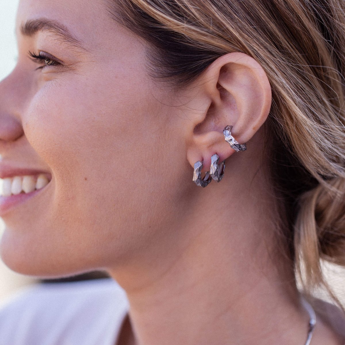 Brushed Earrings - INT PURELEI