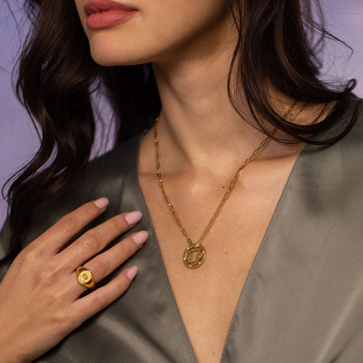 Cancer Zodiac Ring - INT PURELEI