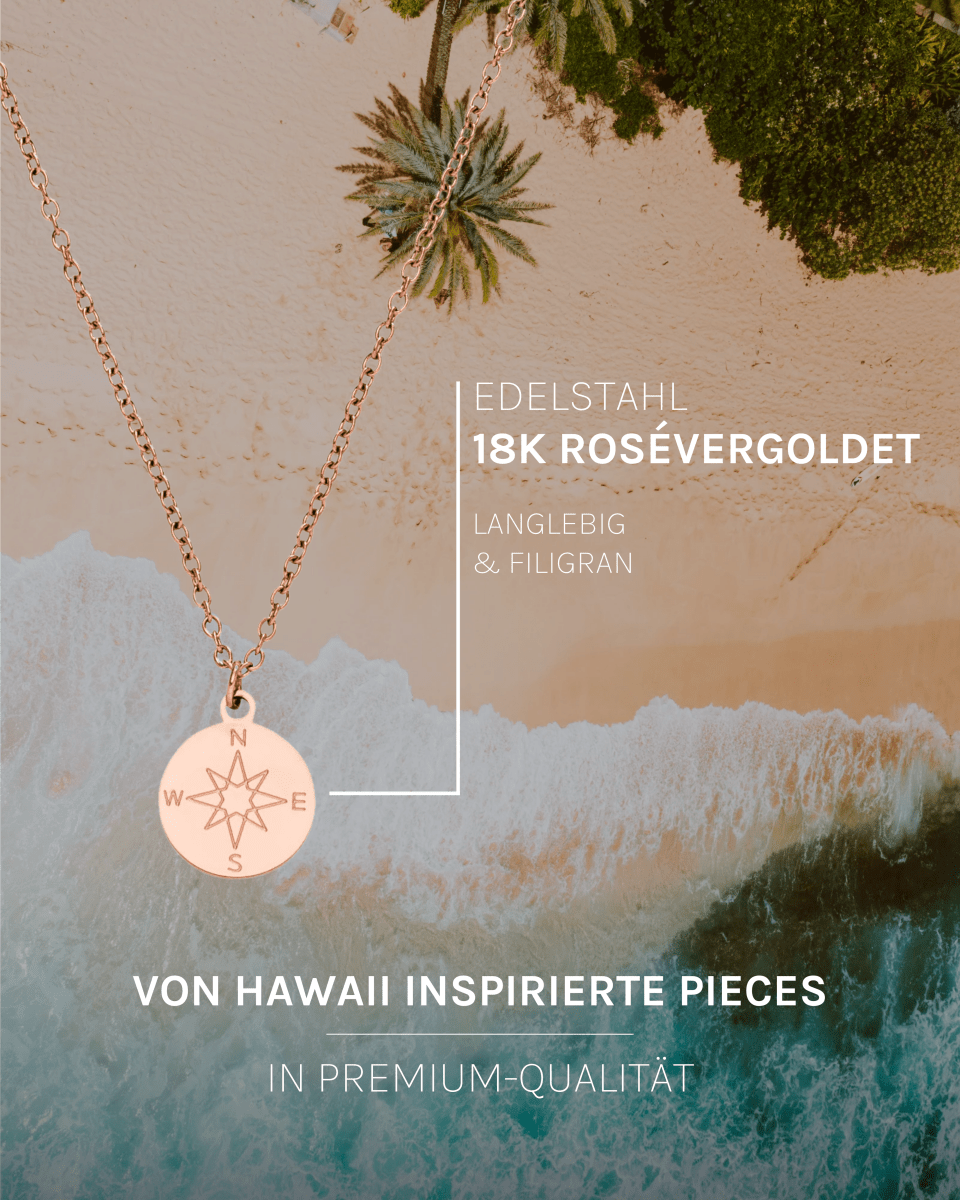 Compass Necklace - INT PURELEI