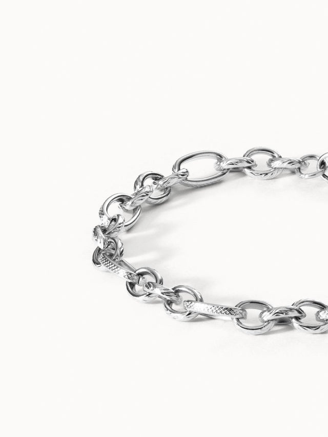 Bracciale sorelle fiori diversi dello stesso giadino in acciaio inox Bracciale sorelle fiori diversi dello stesso giadino in acciaio inox