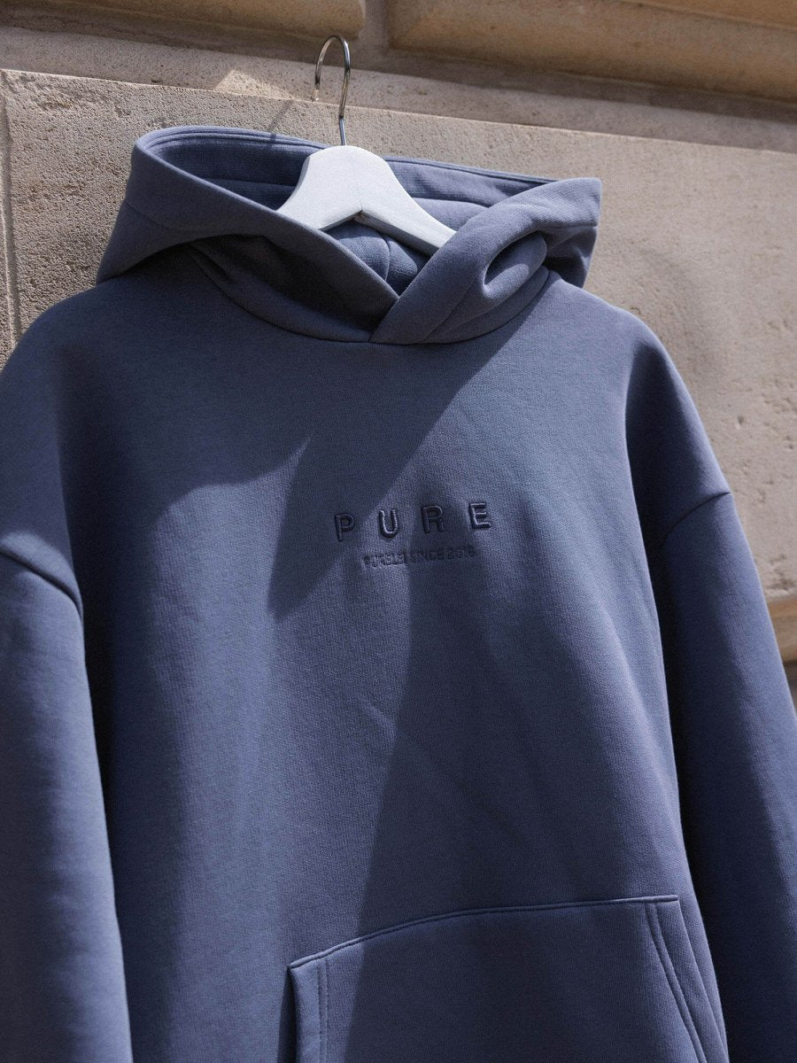 Feeling Pure Hoodie Dark Blue - INT PURELEI