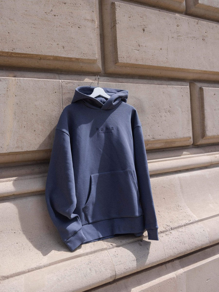 Feeling Pure Hoodie Dark Blue - INT PURELEI