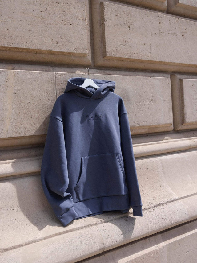Feeling Pure Hoodie Dark Blue - INT PURELEI