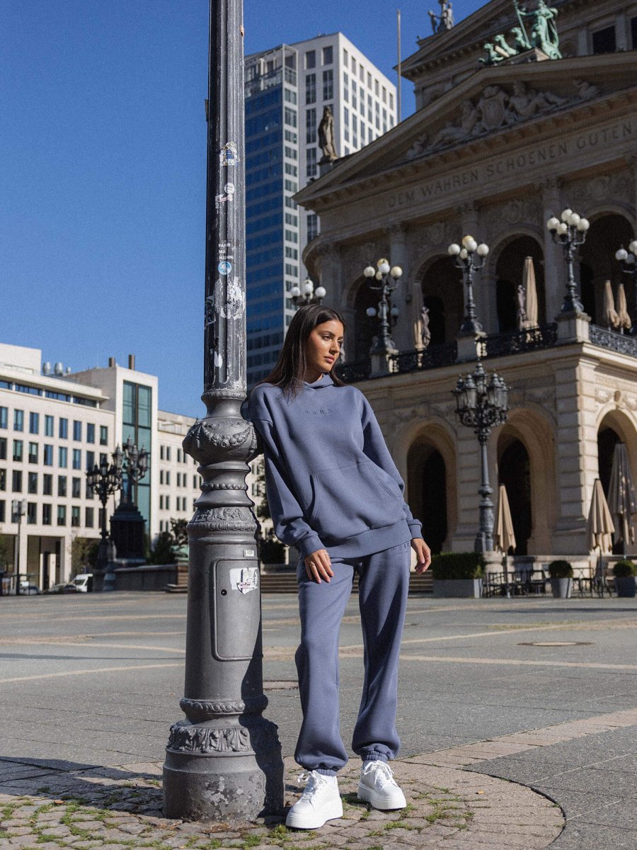 Feeling Pure Hoodie Dark Blue - INT PURELEI