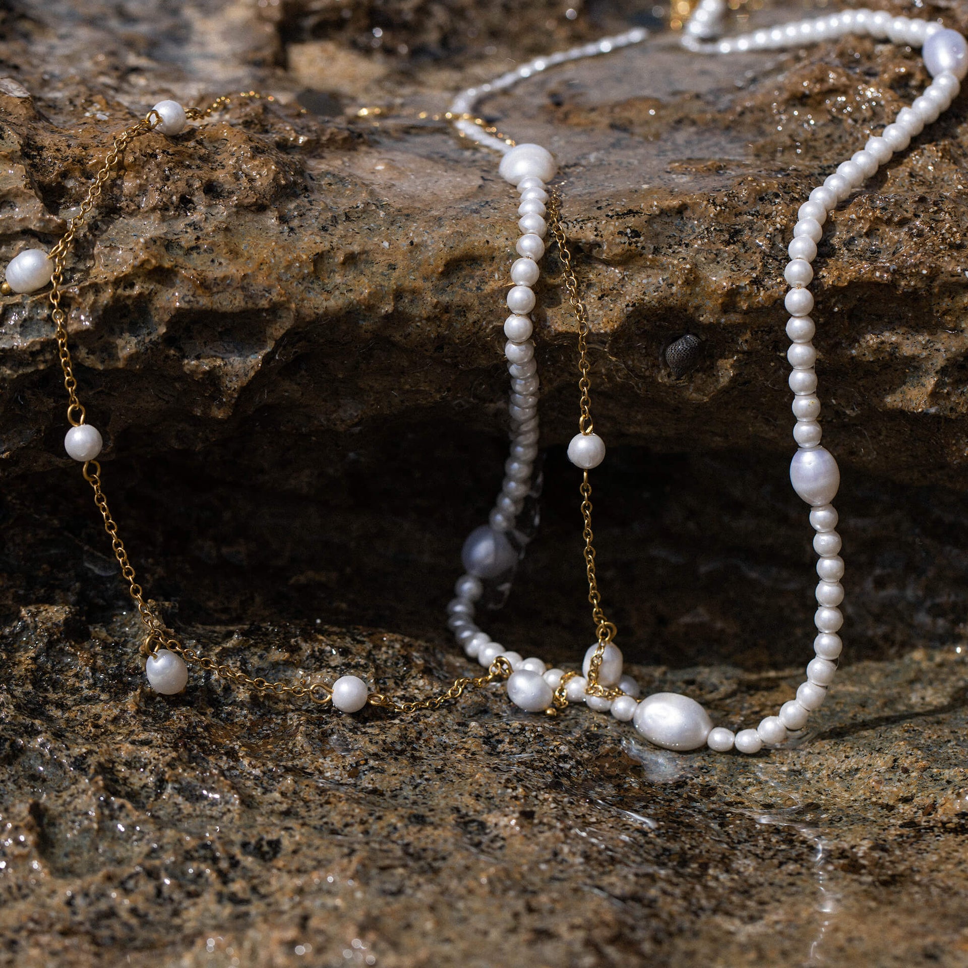 Collana con perle