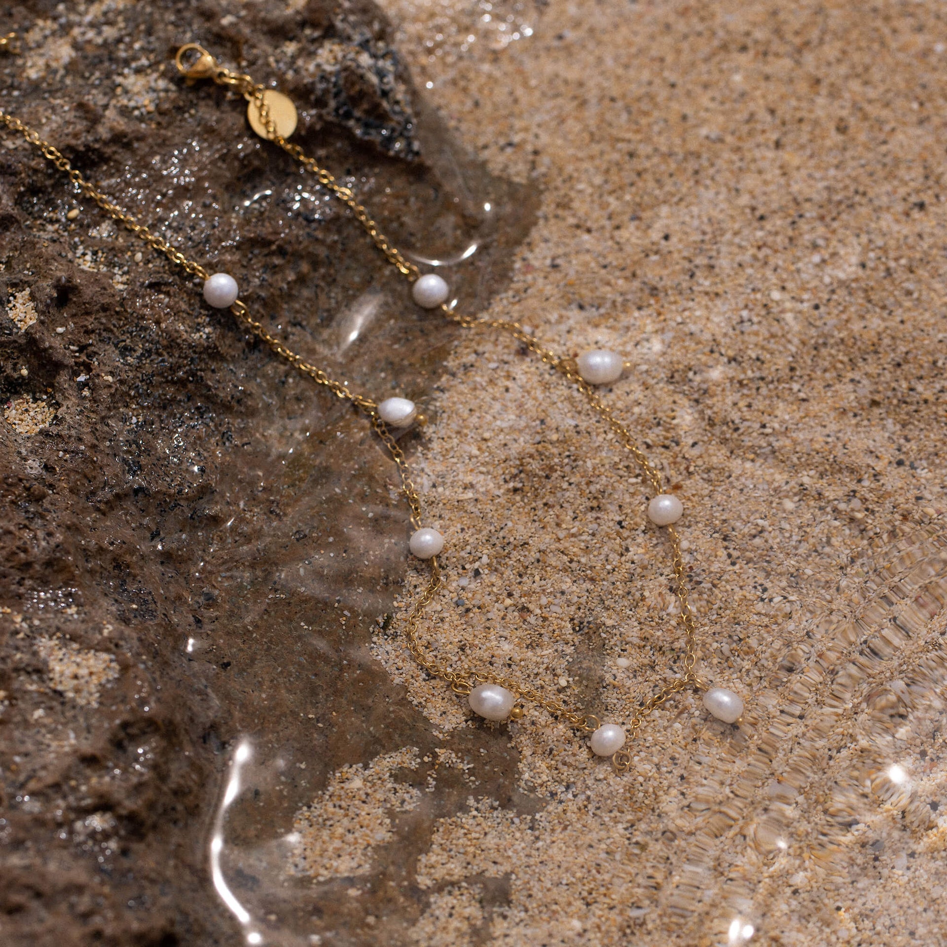 Pearl Drop Anklet