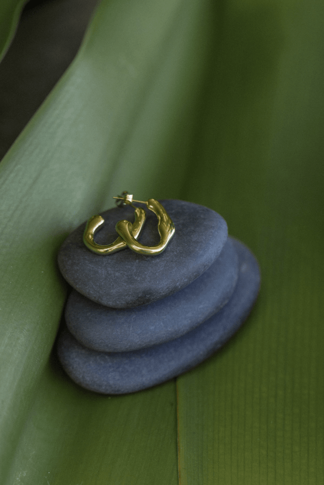 Flowing earrings - INT PURELEI