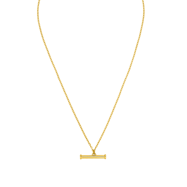 Glitter Toggle Necklace - INT PURELEI