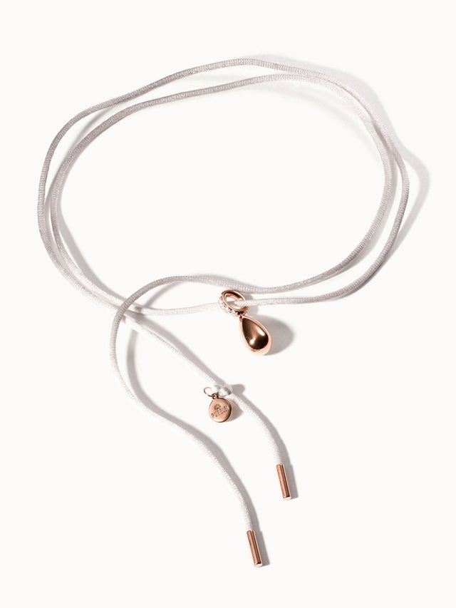Gray Satin Necklace - INT PURELEI