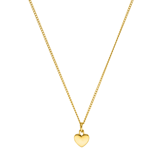 Heart Charm Necklace - INT PURELEI
