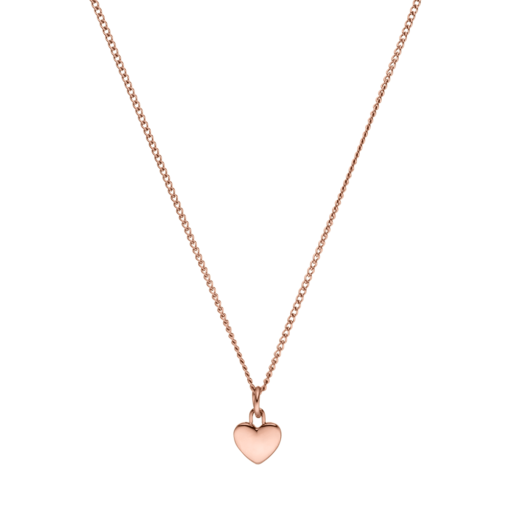 Heart Charm Necklace - INT PURELEI